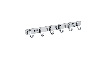 Планка 6 крючков Fixsen FX-1716 Планка 6 крючков Fixsen FX-1716