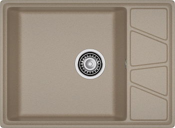 GRANFEST Мойка композит VERTEX, GF-V-680L, чаш+кр 680*500, песочный GRANFEST Мойка композит VERTEX, GF-V-680L, чаш+кр 680*500, песочный