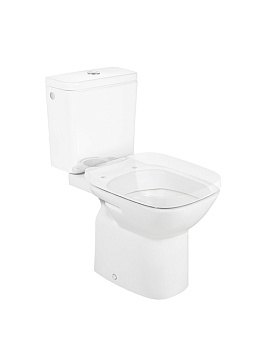 DEBBA Чаша унитаза с горизонтальным выпуском, установочный комплект, белая. (RU). ROCA DEBBA Чаша унитаза с горизонтальным выпуском, установочный комплект, белая. (RU). ROCA