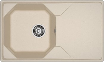 GRANFEST Мойка композит UNIQUE, GF-U-840L, чаш+кр 840*500, кашемир GRANFEST Мойка композит UNIQUE, GF-U-840L, чаш+кр 840*500, кашемир