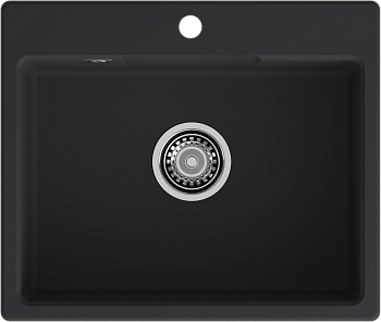 GRANFEST Мойка URBAN 658  1-чаша 580*490мм черный арт.GF-UR- GRANFEST Мойка URBAN 658  1-чаша 580*490мм черный арт.GF-UR-