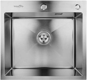 Кухонная мойка TOKITO OKA врезная 60х50 см нержавеющая сталь (TOK-OKA-6050-ST) Кухонная мойка TOKITO OKA врезная 60х50 см нержавеющая сталь (TOK-OKA-6050-ST)