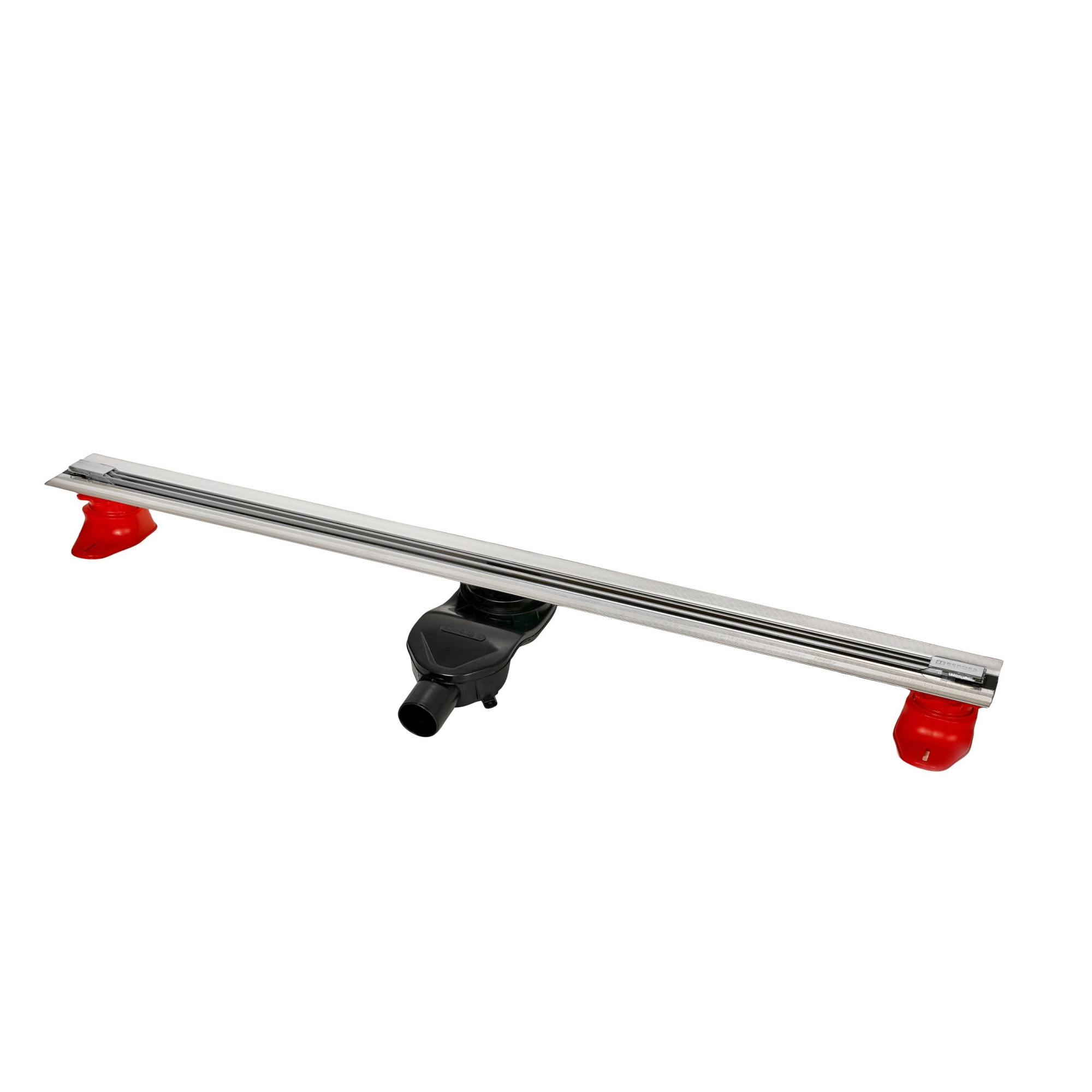 Желоб водосток SUPER Slim 1000, матовый хром, S-сифон D50 H60 боковой, BERGES