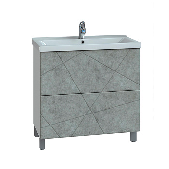 Тумба под раковину VIGO Geometry 70 напольная бетон (016 бетон) Тумба под раковину VIGO Geometry 70 напольная бетон (016 бетон)