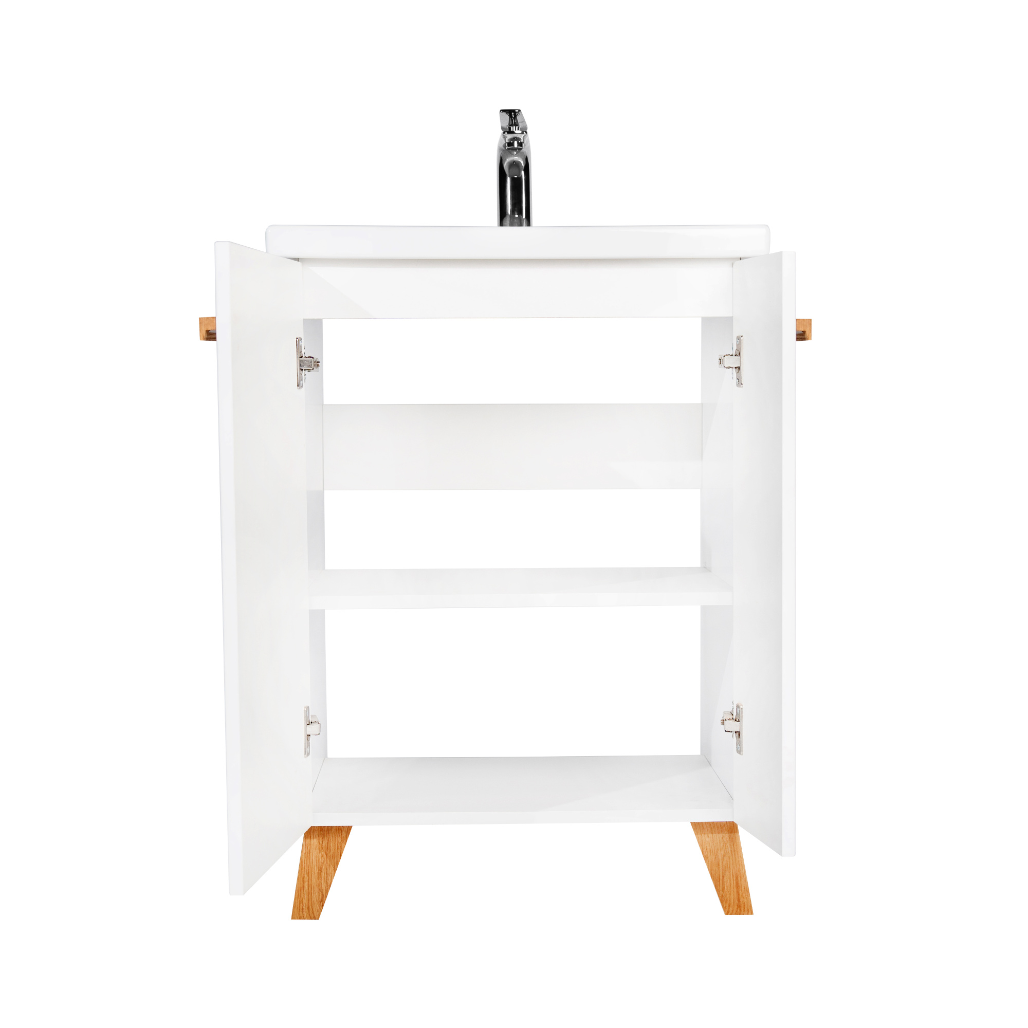 Тумба под раковину VIANT МЮНХЕН 80 напольная белый (VMUN80COBEL-T2ST)