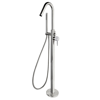 Напольный смеситель для ванны однорычажный с душевым комплектом ODISEA JOYA 598503MO