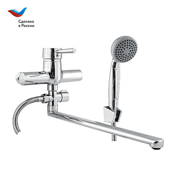 ГОРОД Смеситель для ванны универсальный, одноручный, СЛАВЕН, Д31