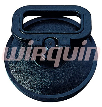 Пробка с ручкой D47 мм для ванны и мойки WIRQUIN