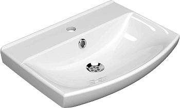 Раковина КЕРАМИН КЛЕРМОНТ 55 белый глянец CDB00028499 (4810531150060)