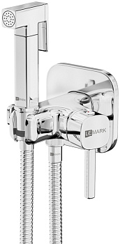 Solo Смеситель с гигиеническим душем, встраиваемый, хром,  LM7173C