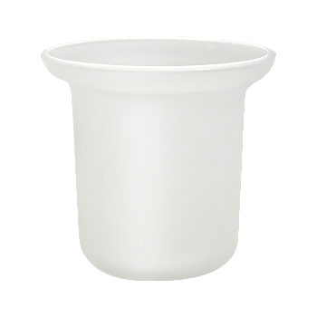 Стеклянный стакан для туалетного ершика "Solinne", Коллекция Base