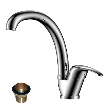 Y35 Смеситель для кухни, выс.пов.излив 217мм, р/ОД, хром, ROS, Y35-23U