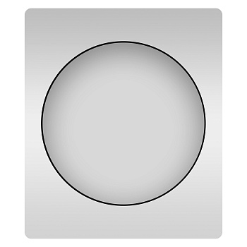 Круглое зеркало, 50 см