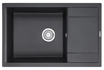 Кухонная мойка GRANULA (7805, ЧЕРНЫЙ)