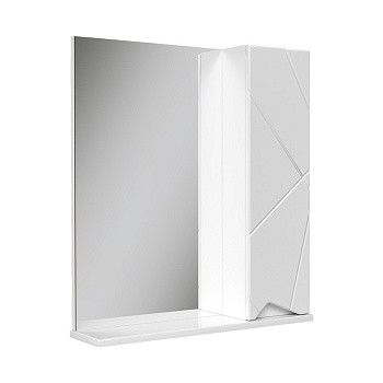 Зеркало-шкаф Pronto 60 правый, белый, VOLNA