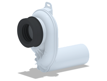 Сифон для писсуара АНИ Пласт U0605 с горизонтальным выходом 50