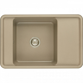 Мойка для кухни  Беллис 78 780x510x250 мм, прямоуг., серый шелк Мойка для кухни  Беллис 78 780x510x250 мм, прямоуг., серый шелк