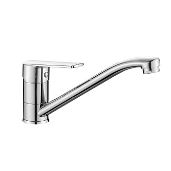DR22 Смеситель для кухни, пов.излив 216мм, р/ОД, хром, DR, DR22018
