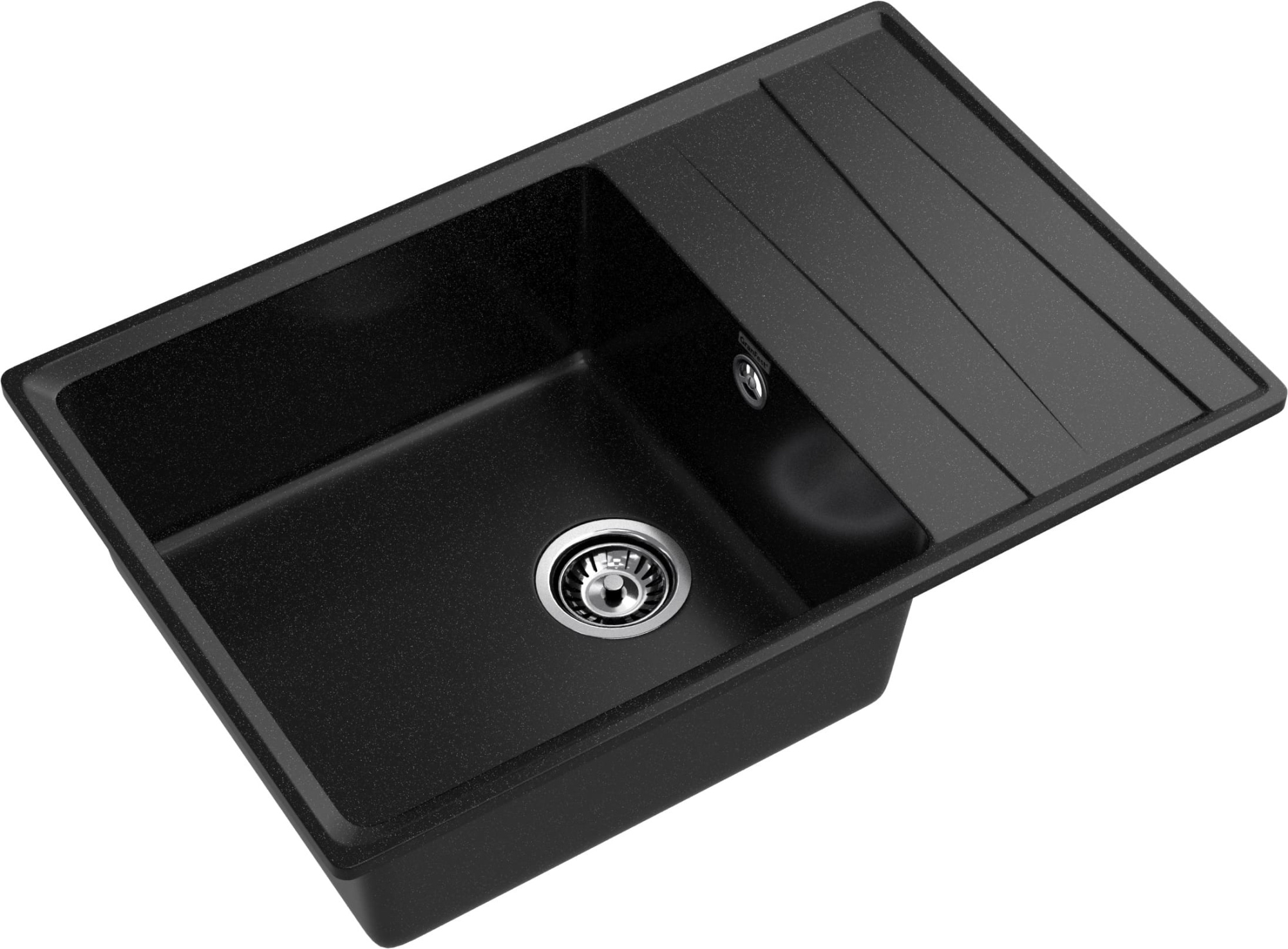GRANFEST Мойка композит LEVEL, GF-LV-760L, чаш+кр 760*500, черный GRANFEST Мойка композит LEVEL, GF-LV-760L, чаш+кр 760*500, черный