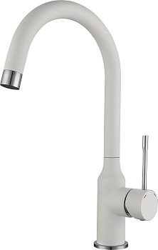 Смеситель для кухни RIVELATO Garda иней хром (1923502 brina cromo)