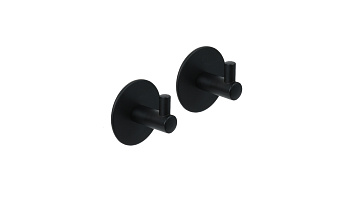 Крючок 3M - 2 штуки, черный FIXSEN (FX-558A) Крючок 3M - 2 штуки, черный FIXSEN (FX-558A)