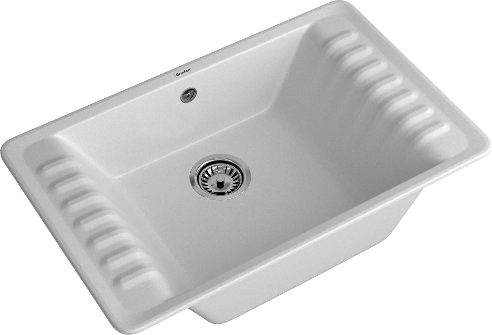 GranFest QUARZ (GF-ZW71) Мойка для кухни 760*480мм (серый) GranFest QUARZ (GF-ZW71) Мойка для кухни 760*480мм (серый)