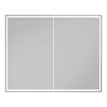 Зеркальный шкаф VIGO Geometry Comfort 100 подвесной белый (222) Зеркальный шкаф VIGO Geometry Comfort 100 подвесной белый (222)