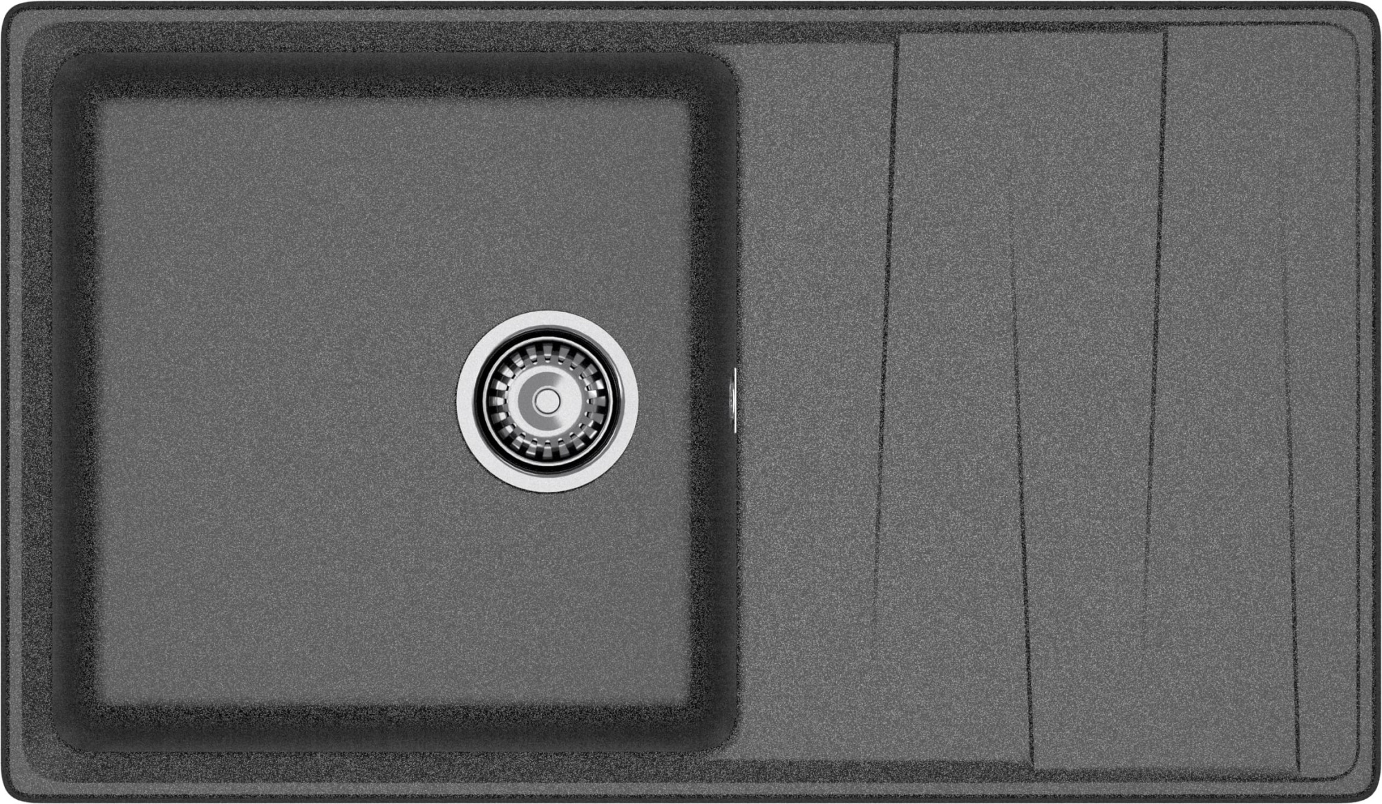 GRANFEST Мойка композит LEVEL, GF-LV-860L, чаш+кр 860*500, графит GRANFEST Мойка композит LEVEL, GF-LV-860L, чаш+кр 860*500, графит