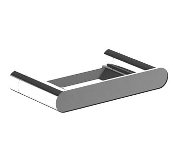 Мыльница металлическая Verona глянцевая 16875.B Мыльница металлическая Verona глянцевая 16875.B