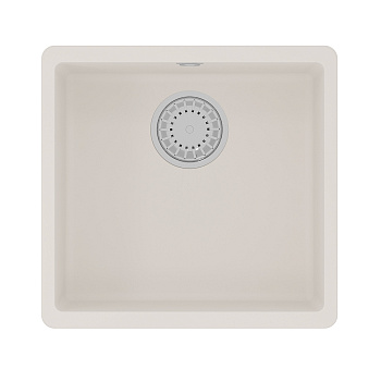 Кухонная мойка Lemark SINARA 440-U подстольного монтажа из кварцгранита, Жасмин  Кухонная мойка Lemark SINARA 440-U подстольного монтажа из кварцгранита, Жасмин
