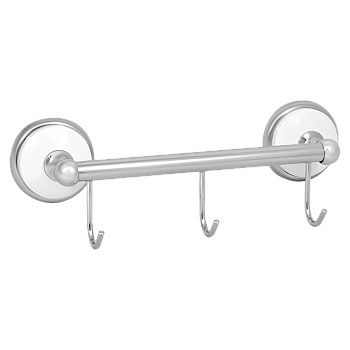 Кронштейн настенный, 3 крючка «Solinne», B-51108-3, хром, Коллекция Blanco