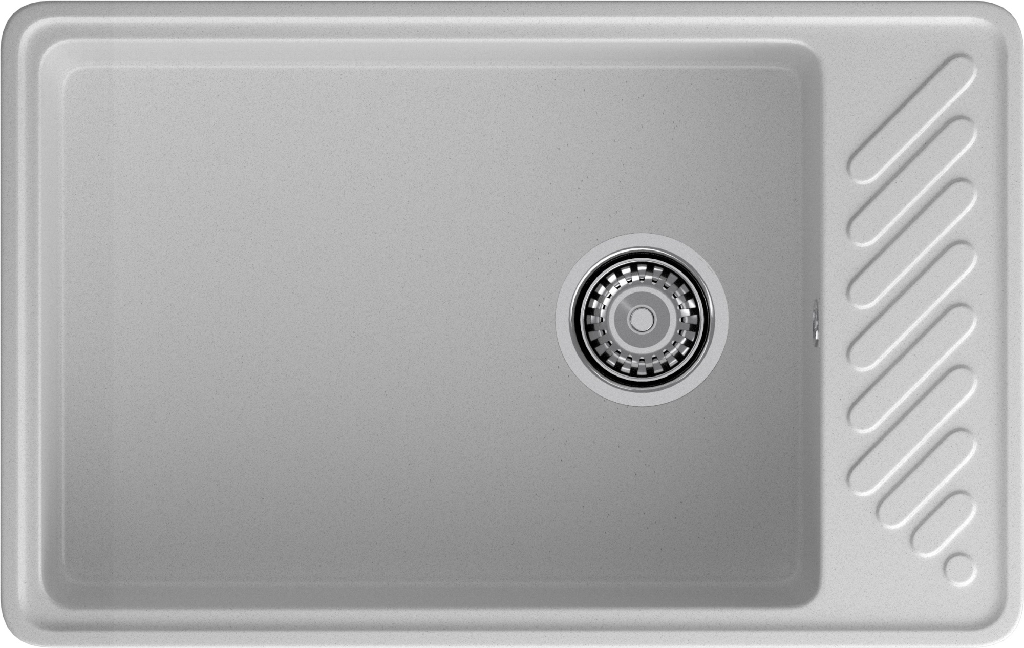 GranFest QUARZ (GF-ZL51) Мойка для кухни 760*480мм (серый) GranFest QUARZ (GF-ZL51) Мойка для кухни 760*480мм (серый)