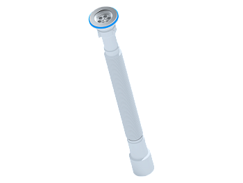 Сифон для мойки АНИ Пласт G216 1 1/4 дюйма 40/50 гофрированный 566-1391