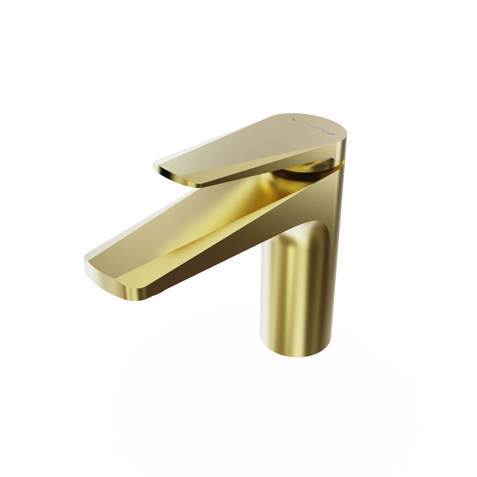 Смеситель для раковины TOKITO KIN брашированное золото (TOK-KIN-1011)