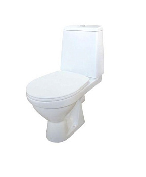 БРАВО Унитаз-компакт горизонт. вып., 2-х реж. арматура, сиденье полипропилен, белый. ROSA БРАВО Унитаз-компакт горизонт. вып., 2-х реж. арматура, сиденье полипропилен, белый. ROSA