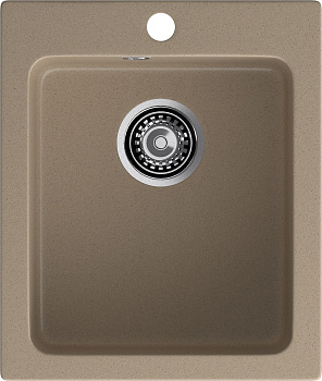 GRANFEST Мойка композит PRACTIK  GF-P--505  1-чаш. 427*505 мм  песок арт.GF- GRANFEST Мойка композит PRACTIK  GF-P--505  1-чаш. 427*505 мм  песок арт.GF-