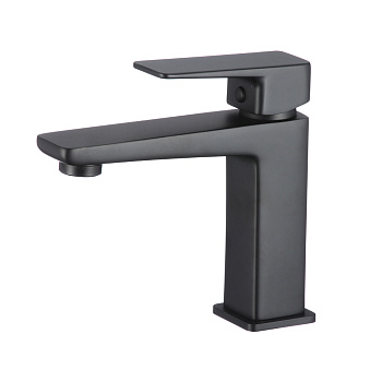 Смеситель для раковины черный NARCIS, NAR06-210BL-25100