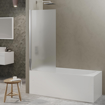 Душевая шторка RIVER S 900 матовое стекло, BERGES