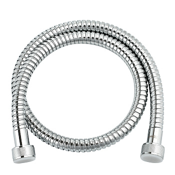 Шланг душевой двухзагибный 0,8 м, стальной, хром. LEMARK