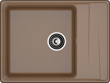 GRANFEST Мойка композит LEVEL, GF-LV-660L, чаша+крыло 660*500, терракот GRANFEST Мойка композит LEVEL, GF-LV-660L, чаша+крыло 660*500, терракот