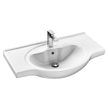 Раковина SANTEK Сенеж 87 мебельная белый (WH110265) Раковина SANTEK Сенеж 87 мебельная белый (WH110265)