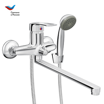 Прораб  Смеситель для ванны универсальный, одноручный,  СЛАВЕН, СЛ-ОД-Ц34