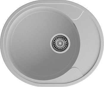 GRANFEST Мойка URBAN 857L  1-чаша+крыло 570*480мм серый арт.GF-UR- GRANFEST Мойка URBAN 857L  1-чаша+крыло 570*480мм серый арт.GF-UR-