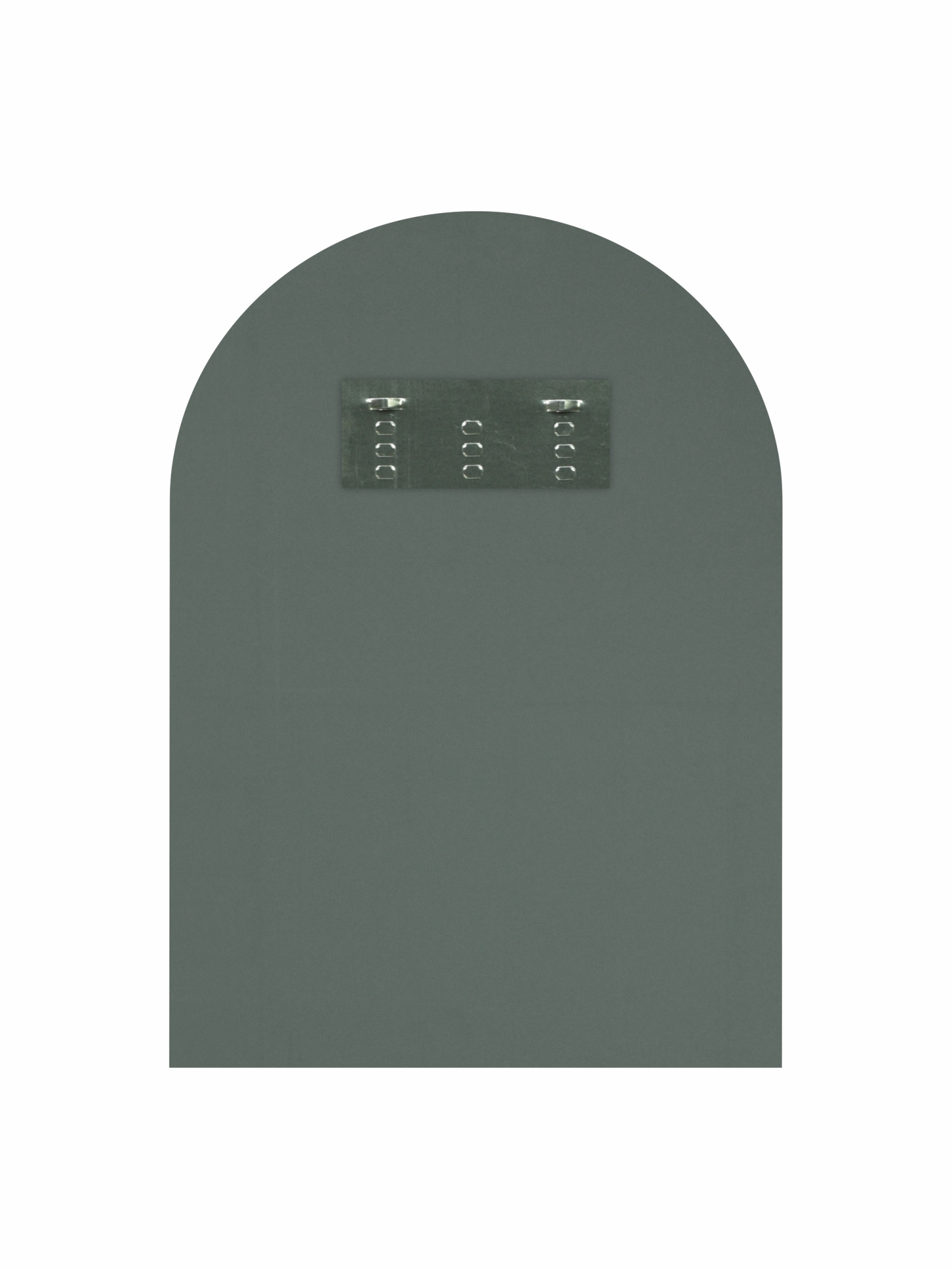 Зеркало Арка 390х590 с полкой