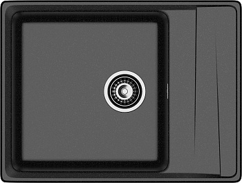 GRANFEST Мойка композит LEVEL, GF-LV-660L, чаш+кр 660*500, черный GRANFEST Мойка композит LEVEL, GF-LV-660L, чаш+кр 660*500, черный
