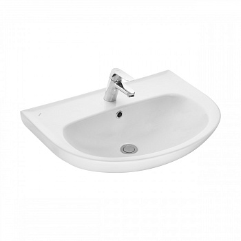 Умывальник "Прайм-65" (660х480) с отв. перелива и с отв под смеситель SANTERI Умывальник "Прайм-65" (660х480) с отв. перелива и с отв под смеситель SANTERI