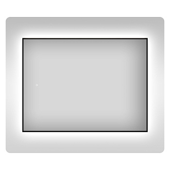 Влагостойкое зеркало с подсветкой для ванной комнаты Wellsee 7 Rays' Spectrum 172200930, размер 80 х