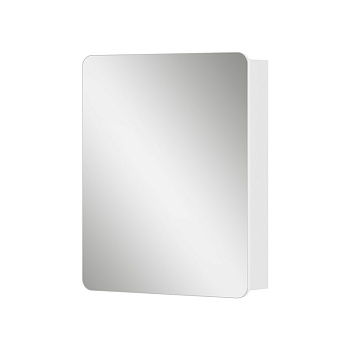 Шкаф зеркальный Volna 60, белый, VOLNA