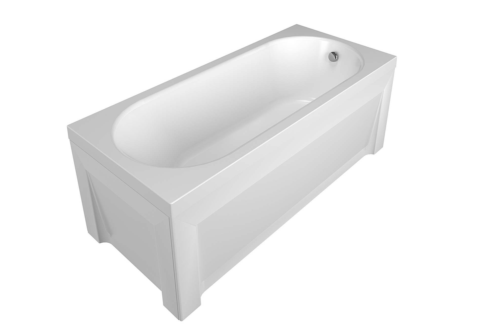 Ванна акриловая ERLIT MODERN 170*70 белая Ванна акриловая ERLIT MODERN 170*70 белая