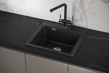 Кухонная мойка GRANULA (5201, ШВАРЦ) Кухонная мойка GRANULA (5201, ШВАРЦ)